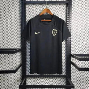 "Camisa Timão Treino 22/23 - Torcedor Masculina Preta - Netmantos"