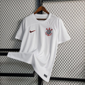 "Camisa Timão Home 23/24 - Torcedor Masculina Branca - Netmantos"