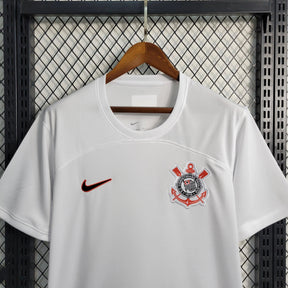 "Camisa Timão Home 23/24 - Torcedor Masculina Branca - Netmantos"