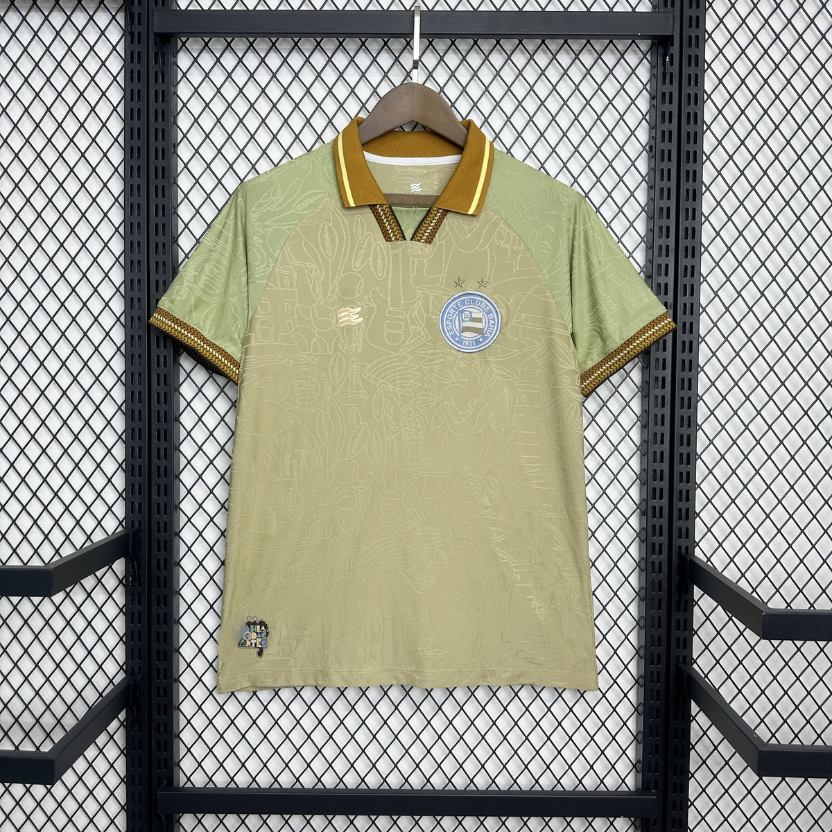"Camisa Bahia de Todas as Artes 25/26 - Torcedor Masculina Verde - Netmantos"