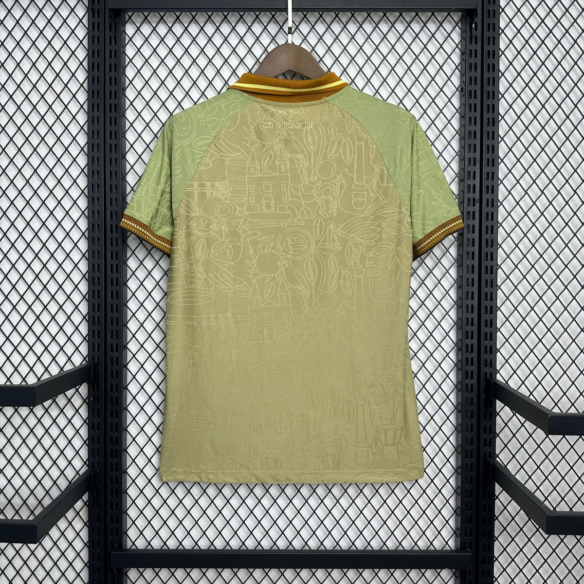 "Camisa Bahia de Todas as Artes 25/26 - Torcedor Masculina Verde - Netmantos"
