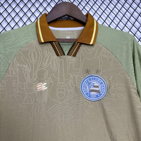 "Camisa Bahia de Todas as Artes 25/26 - Torcedor Masculina Verde - Netmantos"