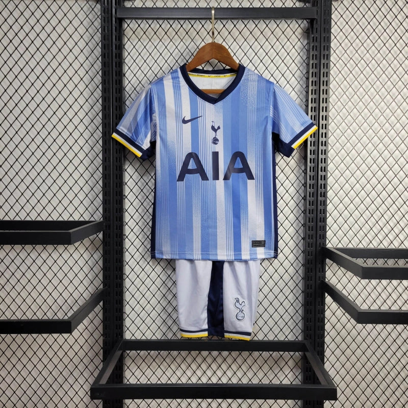 "Camisa Tottenham Away 24/25 - Torcedor Infantil Azul - Netmantos"