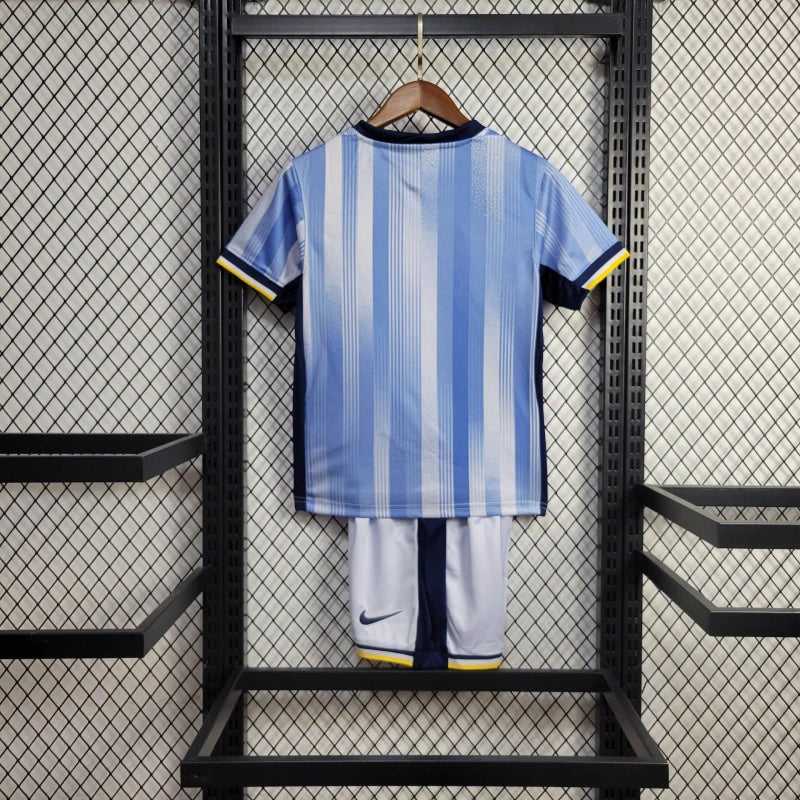 "Camisa Tottenham Away 24/25 - Torcedor Infantil Azul - Netmantos"