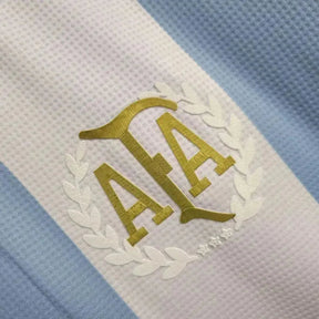 "Camisa Argentina 50 Anos Edição Comemorativa 24/25 - Torcedor Masculina Azul - Netmantos"