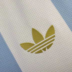 "Camisa Argentina 50 Anos Edição Comemorativa 24/25 - Torcedor Masculina Azul - Netmantos"