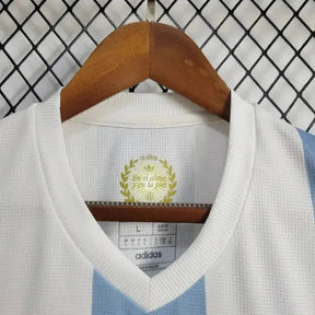 "Camisa Argentina 50 Anos Edição Comemorativa 24/25 - Torcedor Masculina Azul - Netmantos"