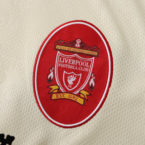 Liverpool Retro Away Shirt 1996/97 - Men's Supporter Beige