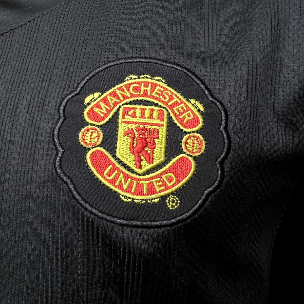 Camisa Manchester United Away Retrô 2007/08 - Torcedor Masculina Preta Manga Longa - Netmantos