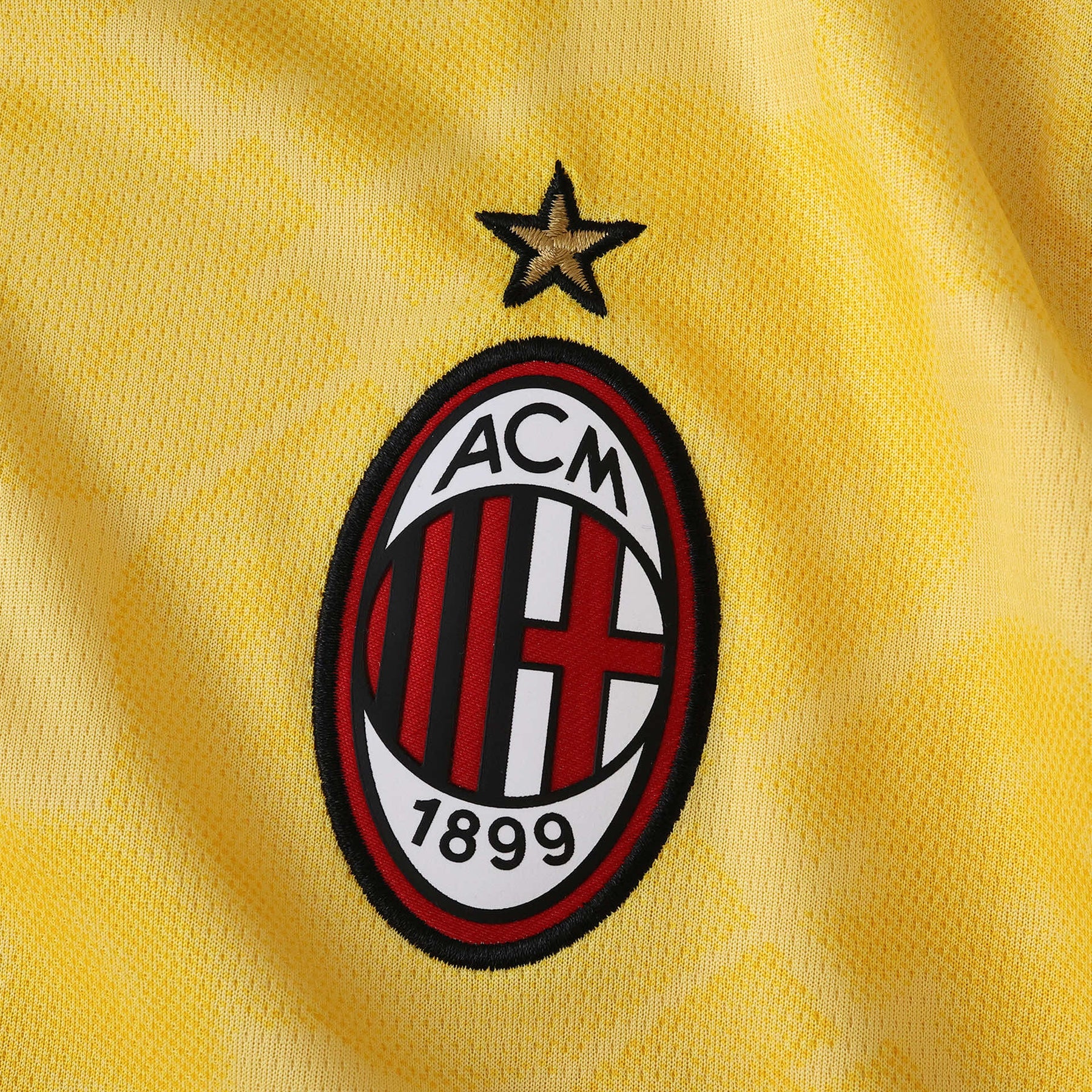 AC Milan Third Away Shirt 25/26 - Men's Fan Yellow