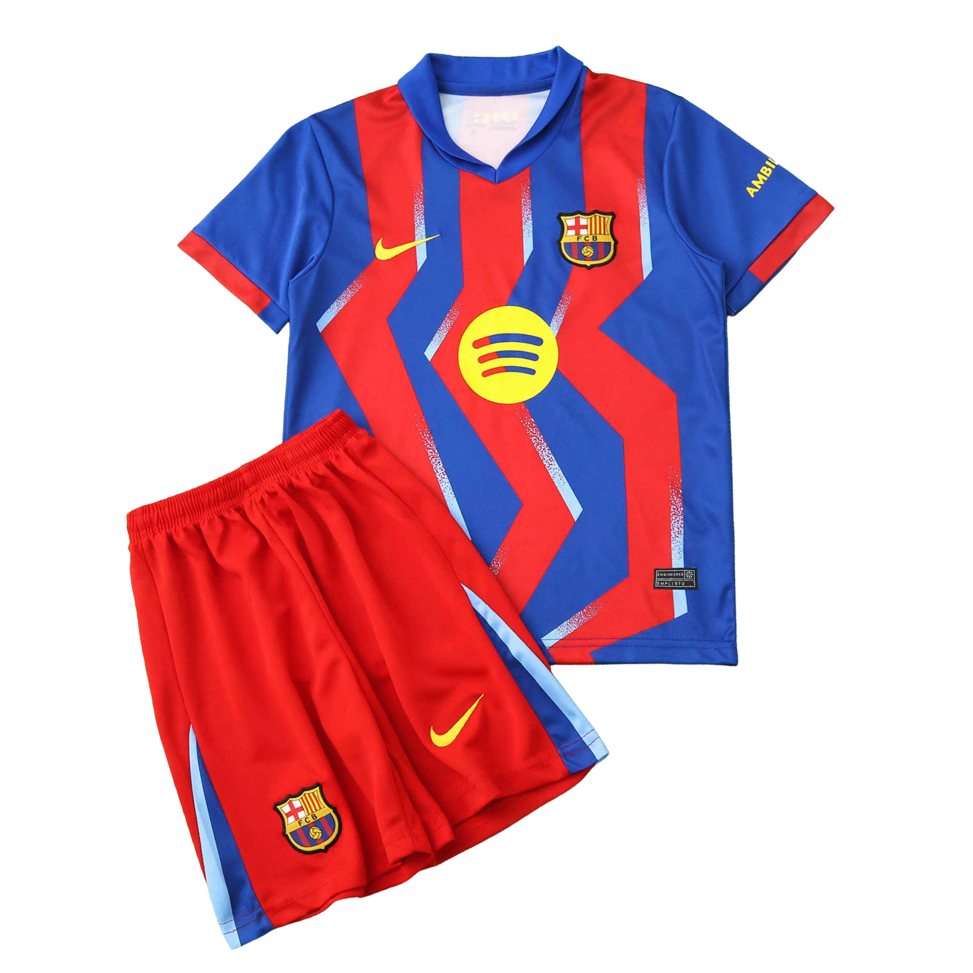 Barcelona 25/26 Fourth Kids Shirt Kit