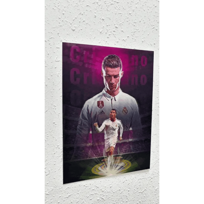 Poster 3D  Cristiano Ronaldo - All Teams