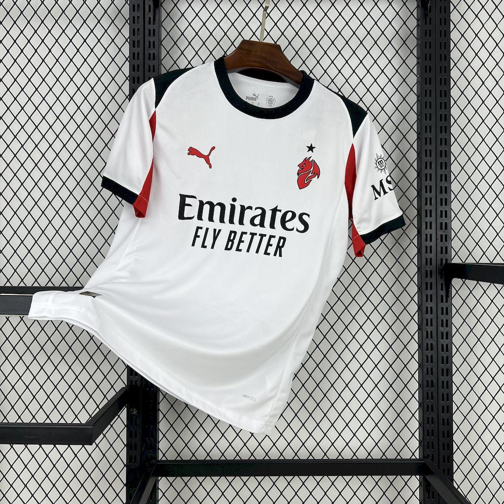 AC Milan Away Shirt 25/26 - Men's Fan White