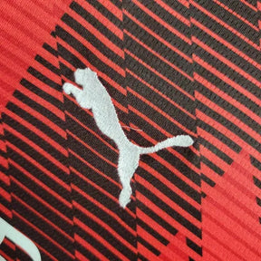 Camisa AC Milan Home 23/24 - Torcedor Infantil Vermelha - Netmantos
