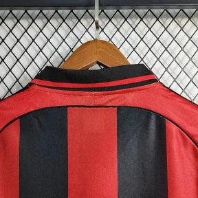 Camisa AC Milan Home Retrô 1998/99 - Torcedor Masculina - Netmantos