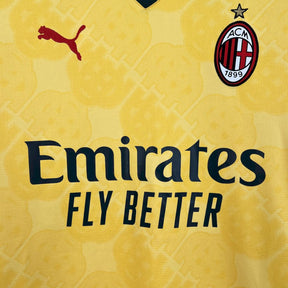 AC Milan Third Away Shirt 25/26 - Men's Fan Yellow