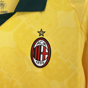 AC Milan Third Away Shirt 25/26 - Men's Fan Yellow