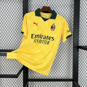AC Milan Third Away Shirt 25/26 - Men's Fan Yellow