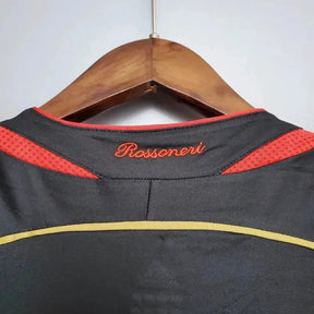 Camisa AC Milan Third Away Retrô 2006 - Torcedor Masculina Preta - Netmantos