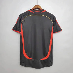 Camisa AC Milan Third Away Retrô 2006 - Torcedor Masculina Preta - Netmantos