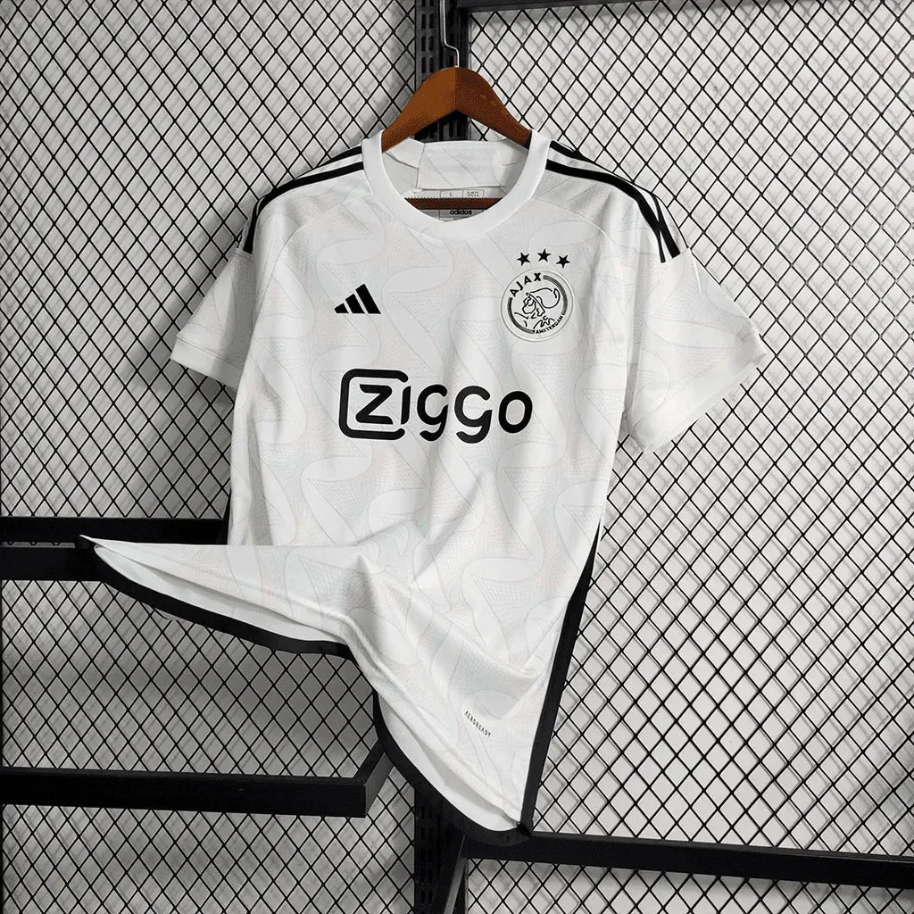 Camisa Ajax Away 23/24 - Torcedor Masculina Branca - Netmantos