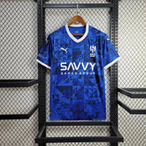 Camisa Al-Hilal Home 24/25 - Torcedor Masculina Azul + Neymar 10 - Netmantos