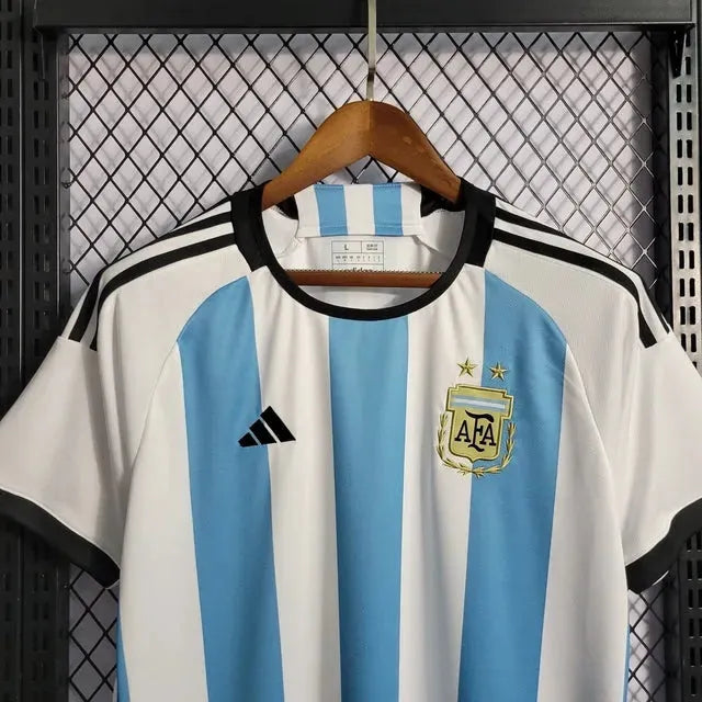 Camisa Argentina Home 22/23 - Torcedor Masculina - Netmantos
