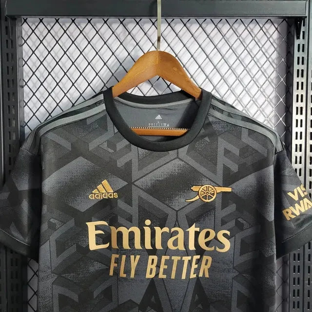 Camisa Arsenal Away 22/23 - Torcedor Masculina Preta - Netmantos