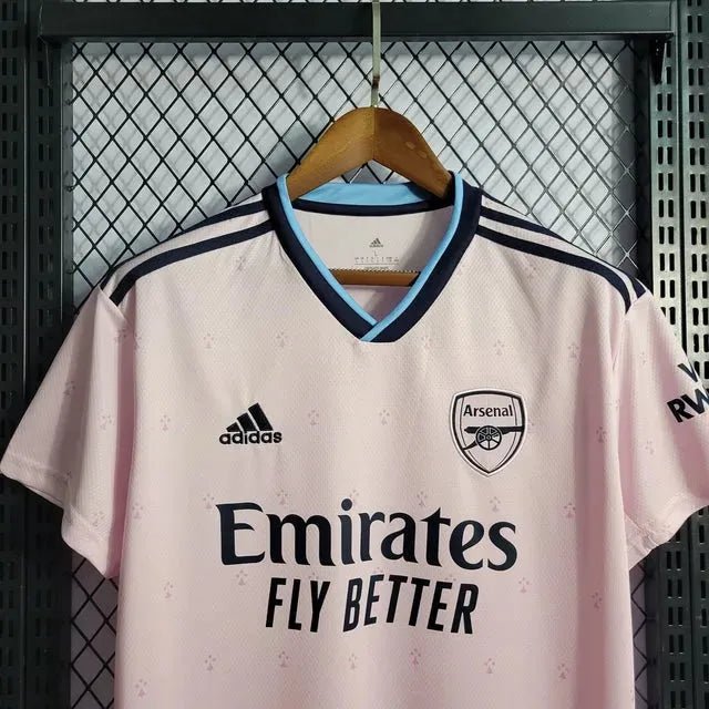Camisa Arsenal Away 22/23 - Torcedor Masculina Rosa - Netmantos