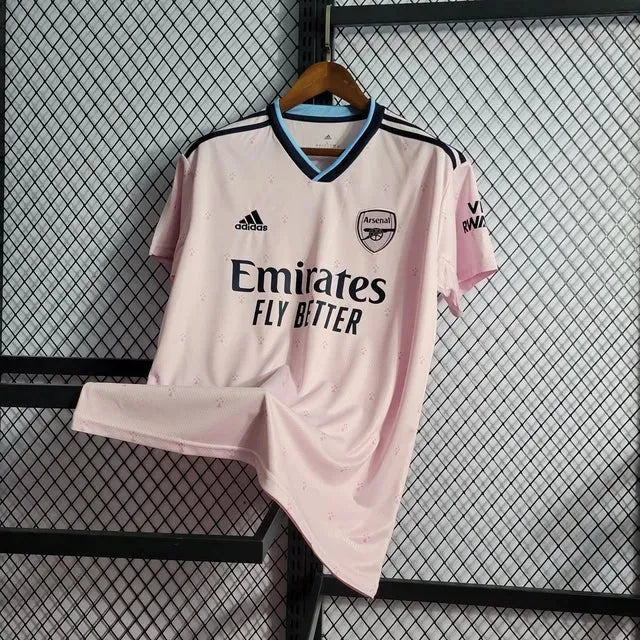 Camisa Arsenal Away 22/23 - Torcedor Masculina Rosa - Netmantos