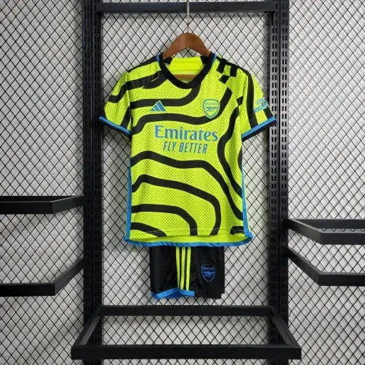 Camisa Arsenal Away 23/24 - Torcedor Infantil Verde - Netmantos