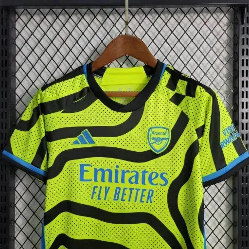 Camisa Arsenal Away 23/24 - Torcedor Infantil Verde - Netmantos