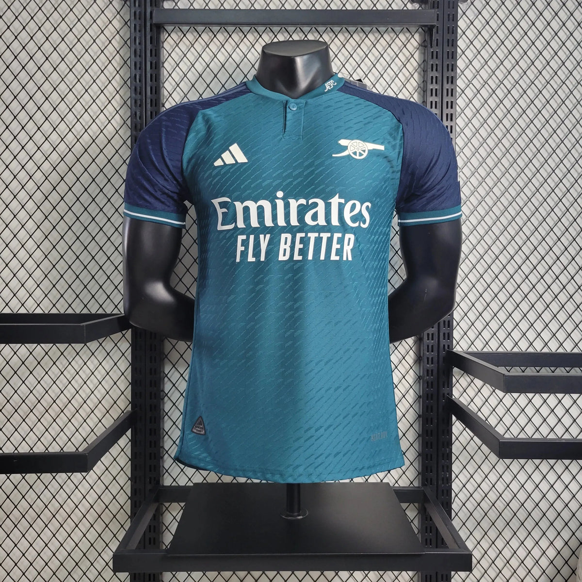 Camisa Arsenal Away II 23/24 - Jogador Masculina Azul - Netmantos