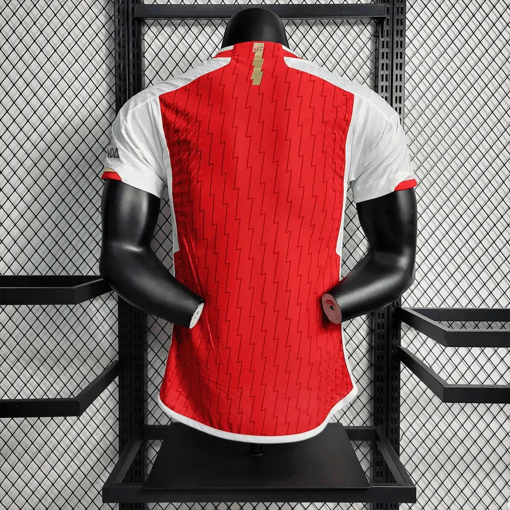 Camisa Arsenal Home 23/24 - Jogador Masculina Vermelha - Netmantos