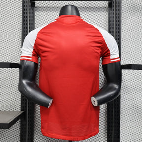 Arsenal Home Shirt 25/26 - Mens Player Red &amp; White