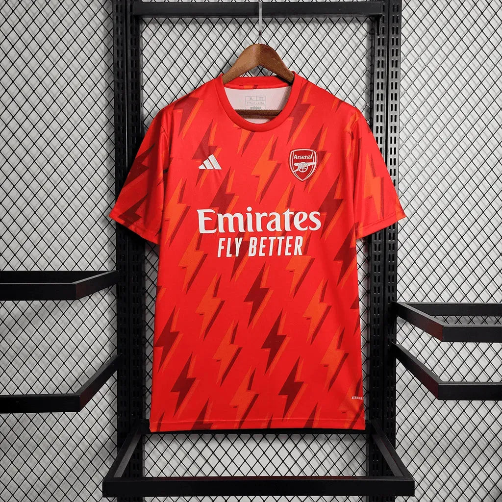 Camisa Arsenal Treino 23/24 - Torcedor Masculina Vermelha - Netmantos