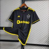 Camisa Atlético Mineiro Away II 23/24 - Torcedor Masculina Preta e Amarela - Netmantos
