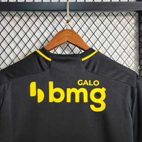 Camisa Atlético Mineiro Away II 23/24 - Torcedor Masculina Preta e Amarela - Netmantos
