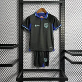 Camisa Atlético de Madrid Away 22/23 - Torcedor Infantil Preta - Netmantos