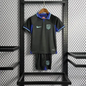 Camisa Atlético de Madrid Away 22/23 - Torcedor Infantil Preta - Netmantos