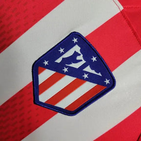 Camisa Atlético de Madrid Home 23/24 - Torcedor Masculina Vermelha e Branca - Netmantos