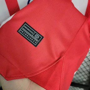 Camisa Atlético de Madrid Home 23/24 - Torcedor Masculina Vermelha e Branca - Netmantos