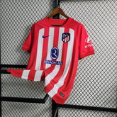 Camisa Atlético de Madrid Home 23/24 - Torcedor Masculina Vermelha e Branca - Netmantos