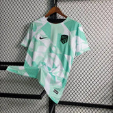 Camisa Atlético de Madrid Treino 23/24 - Torcedor Masculina Branca e Verde - Netmantos