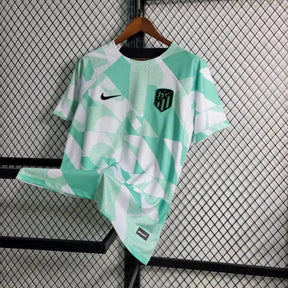 Camisa Atlético de Madrid Treino 23/24 - Torcedor Masculina Branca e Verde - Netmantos