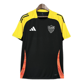 Camisa Atlético Mineiro Treino 25/26 - Torcedor Masculina Preta + Patrocínios - Netmantos