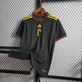 Camisa Bélgica Away 22/23 - Torcedor Masculina Preta - Netmantos
