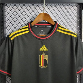 Camisa Bélgica Away 22/23 - Torcedor Masculina Preta - Netmantos
