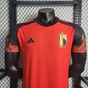 Camisa Bélgica Home 22/23 - Jogador Masculina Vermelha - Netmantos