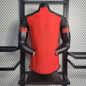 Camisa Bélgica Home 22/23 - Jogador Masculina Vermelha - Netmantos